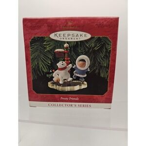 1999 Hallmark Frosty Friends Christmas Ornament  / #20 In Series. (419)